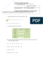 Expresiones Algebraicas