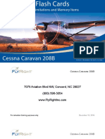 Flash Cards Cessna Caravan 208
