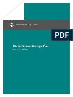 Library Service Strategic Plan 2013 2018