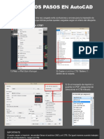 Primeros Pasos en Autocad