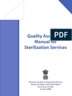 Manual - 1 - Quality Assurance Manual For Sterilisation Services PDF