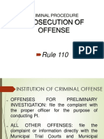 Rule 110-127 Criminal Procedure
