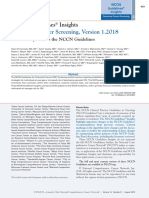 (15401413 - Journal of The National Comprehensive Cancer Network) NCCN Guidelines Insights - Colorectal Cancer Screening, Version 1.2018