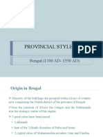 Provincial Style: Bengal (1300 AD-1550 AD)