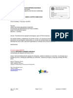 OFICIO No. 017272 ACTA DE TRANSFERENCIA ELEMENTOS TECNOLOGICOS PDF