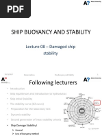 Lecture 08-Damage Stability PDF