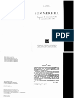Summerhill - Un Punto de Vista Radical Sobre La Educacic3b3n de Ls Nic3b1os - A - S - Neill PDF