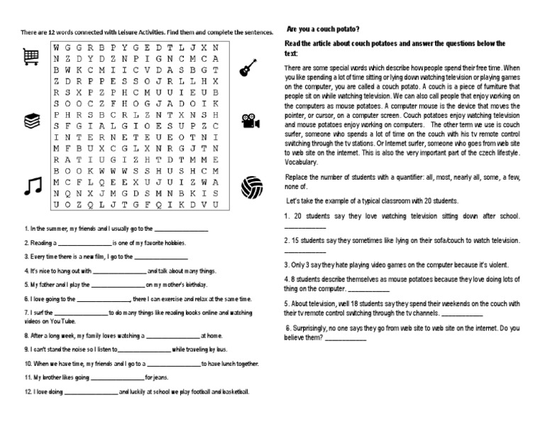 Are You A Couch Potato? Read The Article About Couch Potatoes and
