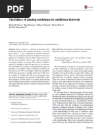 Morey - 2016 - The Fallacy of Placing Confidence Interval