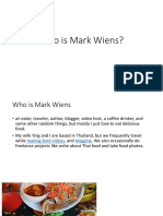 Mark Wiens