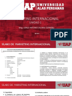 Clases Marketing Internacional UAP 2019