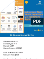 User Manual For State Excise