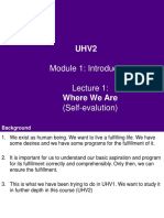 UHV2 M1 L1 - Introduction