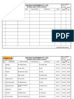 F MR 13 Internal Audit Schedule
