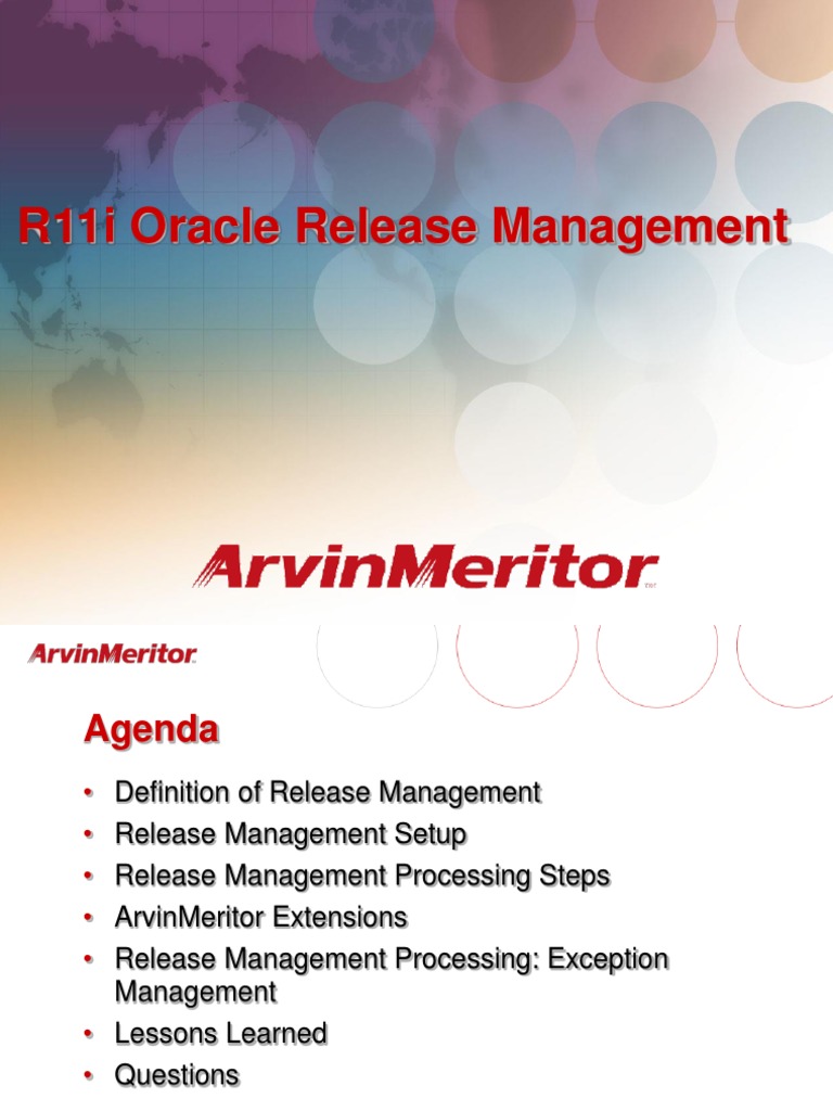 R11i Oracle Release Management | PDF | Electronic Data Interchange ...