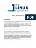 Linux Fundation Syallabu