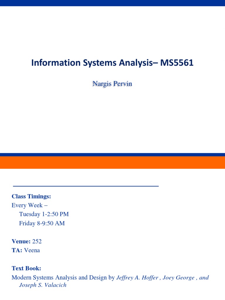 Information System Analysis | PDF | Information System | Software Testing