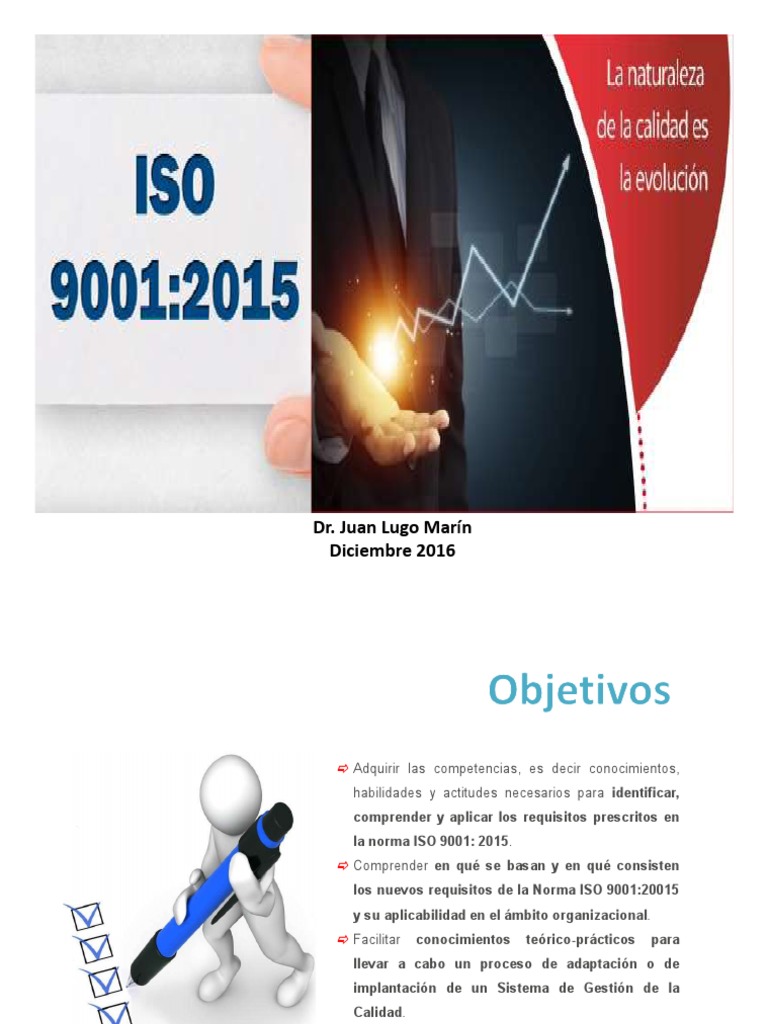 Requisitos de la norma ISO 9001:2015 | PDF | Gestión de la calidad ...