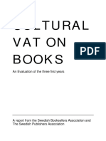 Cultural Vat On Books: An Evaluation of The Three First Years