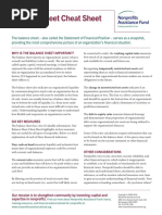 Doc-Balance Sheet Cheat Sheet PDF