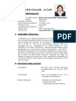 Curriculum Vitae I. Datos Personales