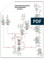 Single Line Diagram Jaringan Kabel Fiber Optic Proyek Pelabuahan Banten (Rev.4 08/07/19)