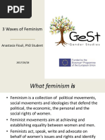 Anastasia Flouli AUTH 3 Waves of Feminism