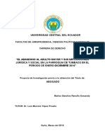 "El Abandono Al Adulto Mayor y Sus Implicaciones