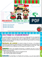 Cuadernillo didáctico con ejercicios de comprensión lectora y problemas matemáticos