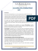 How To Analyze Section 3 (D) of Indian Patent Act