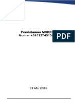 Pendalaman Laporan MSISDN 6281274515651 PDF
