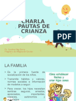 Charla Pautas de Crianza