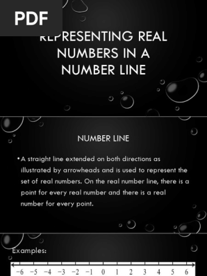 Number Line