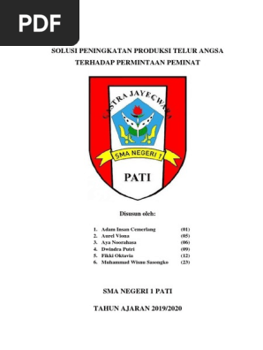 Makalah Prakarya Angsa
