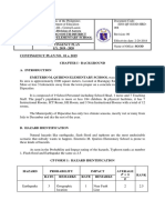 Emeterio M. Quirino - Contingency Plan For Earthquake 2019 - 2020