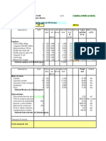 Precio Unitario de Mantenimiento de Caminos