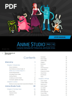 Anime Studio Pro 10 Users Manual PDF