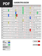Calendário 2019.2020