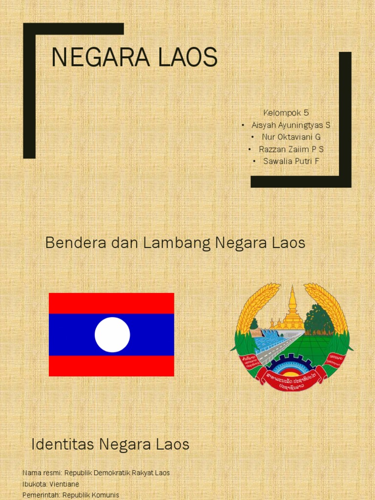 Ibukota Negara Laos Adalah Studi Indonesia
