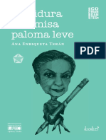 Vestidura Insumisa Paloma Leve - Ana Enriqueta Terán