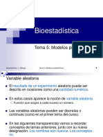 Bioestadistica - modelos probabilisticos