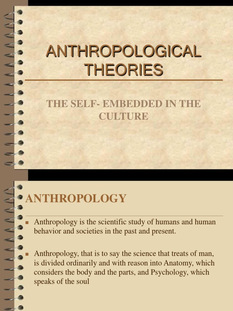 Anthropological Theories PDF Anthropology Sociocultural Evolution