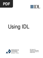 Using IDL: IDL Version 5.4 September, 2000 Edition