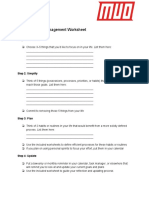 Make Use of Agile Personal Management Worksheets