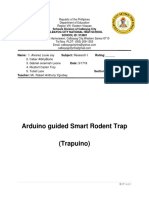 Arduino Guided Smart Rodent Trap (Trapuino)