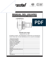 Manual Linea-1 11 Bomba para Riego