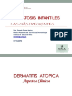 Dermatitis Atopica CLASE PEDIATRIA II ESPECIALIDADES DERMATOLOGIA 