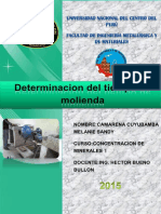 Informe Molienda 1