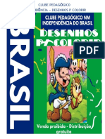 Desenhos P Colorir - Independência