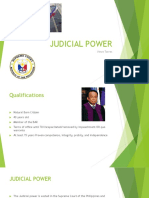 Judicial Power: Vince Torres